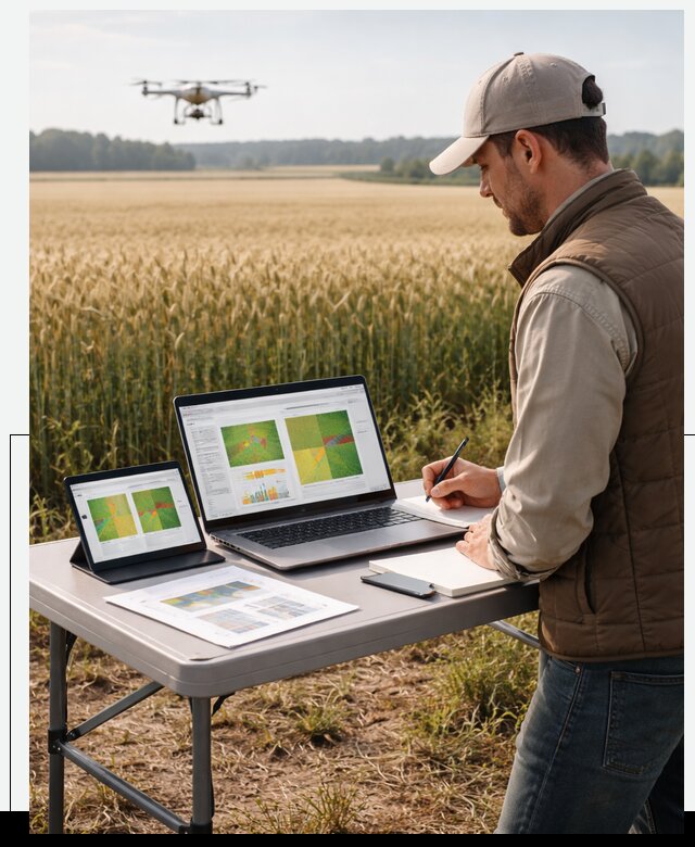 Система AI прогнозирования урожайности для точных агрономий в Славгороде