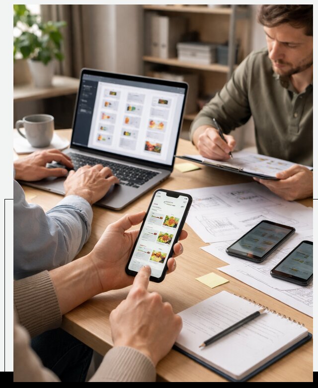 Разработка мобильного приложения торговой сети в Славгороде