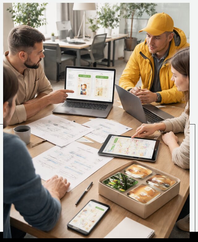 Разработка агрегатора доставки еды в Славгороде от 15602 р., АвикейСлд