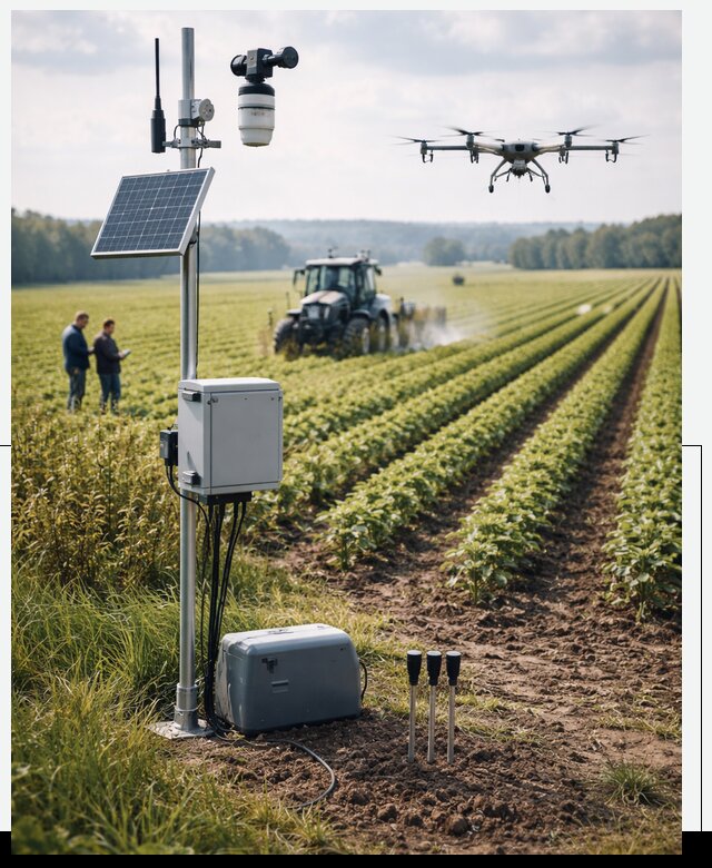 Разработка IoT мониторинга полей в Славгороде от 8841 р. | АвикейСлд