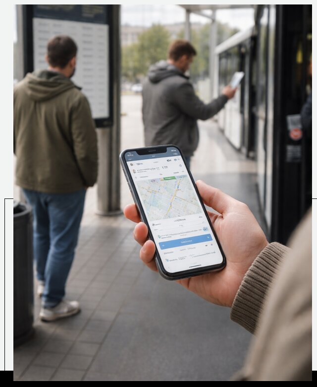 Мобильное приложение для пассажиров в Славгороде с оплатой и расписанием